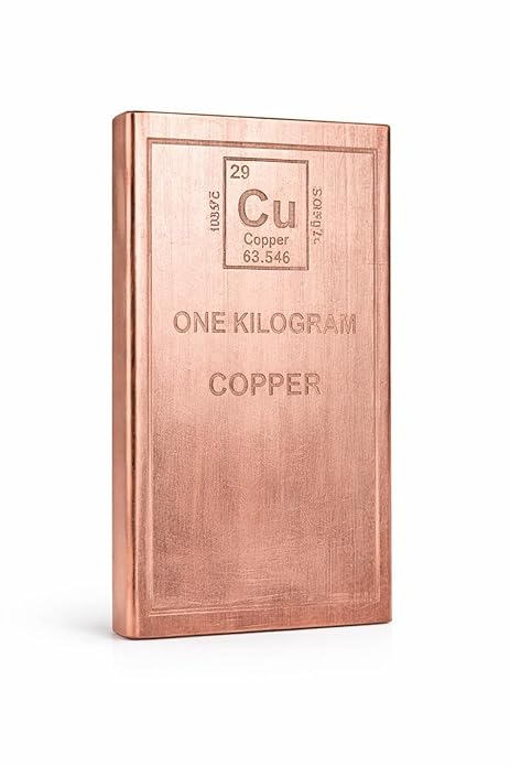 1kg copper bar 999.9